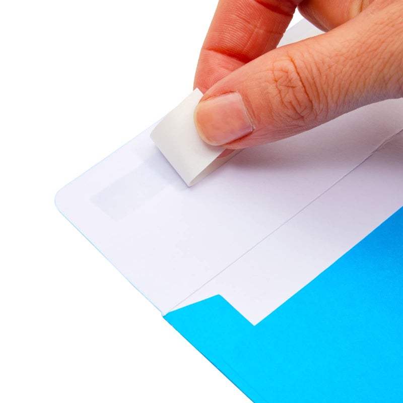 Paper Junkie باقة ورق جانكي 112 ظرف ملون نيون ساطع مع لاصق ذاتي، مجموعة كبيرة لدعوات 4x6، بطاقات تهنئة، عيد ميلاد، حفلة استقبال مولود (بطاقات وأظرف A6) - Image 3
